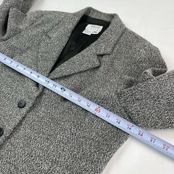 Talbots vintage Wool Tweed Jacket 12P Blazer Preppy Capsule Academia - Picture 6 of 11